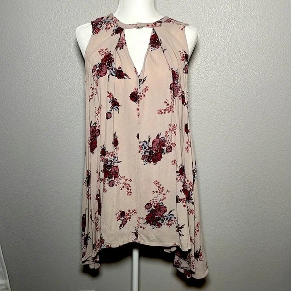 Free People Tree Swing Washed Stone Mini Dress Tunic with pockets - Picture 4 of 13